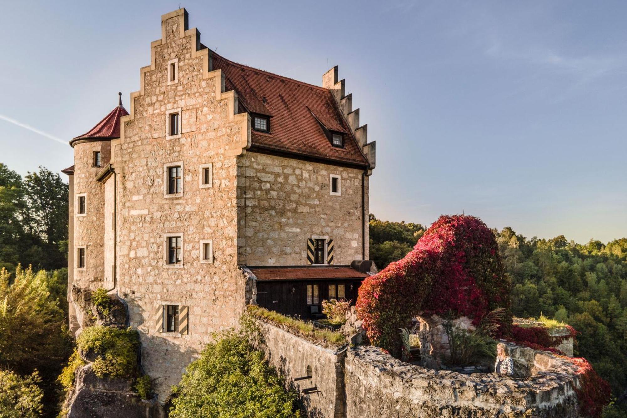 Burg Rabenstein Hotell Kirchahorn Exteriör bild
